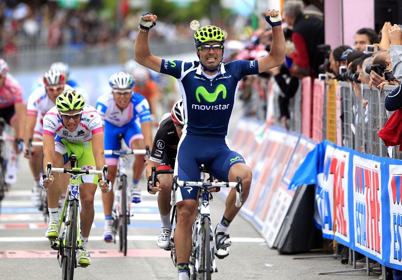 Fran Ventoso se impone en el sprint de Frosinone y repite victoria en el Giro