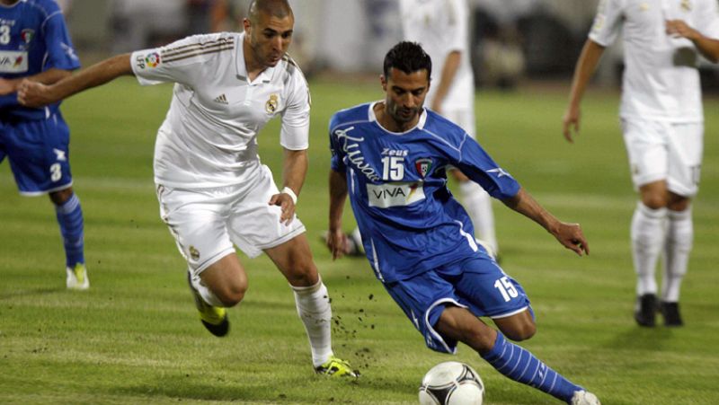 El Real Madrid hace caja sin espectáculo en Kuwait (0-2)