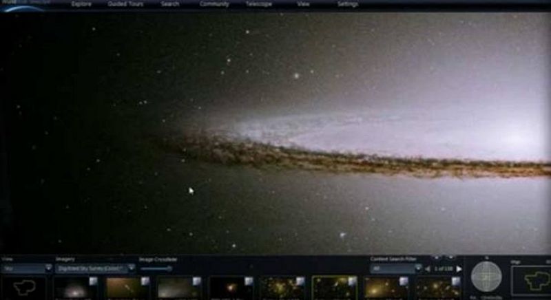 Microsoft pone en marcha su telescopio virtual para explorar el espacio