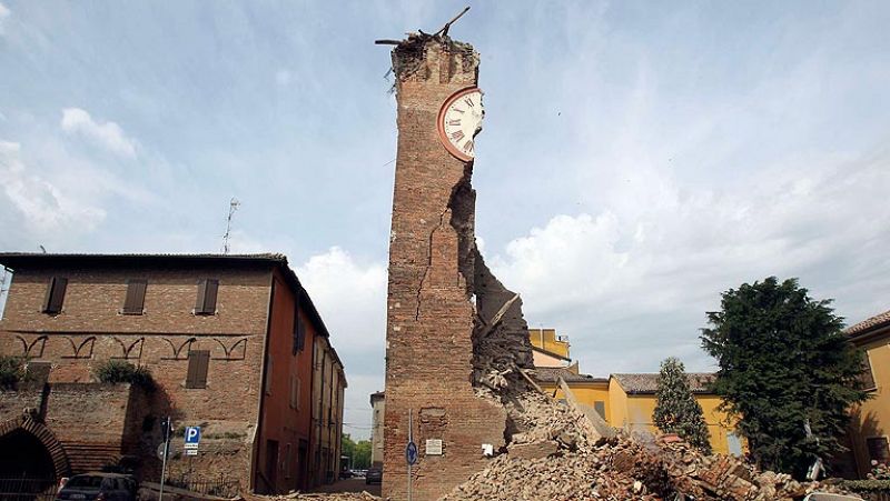 Seis muertos tras un terremoto de magnitud 5,9 en el norte de Italia
