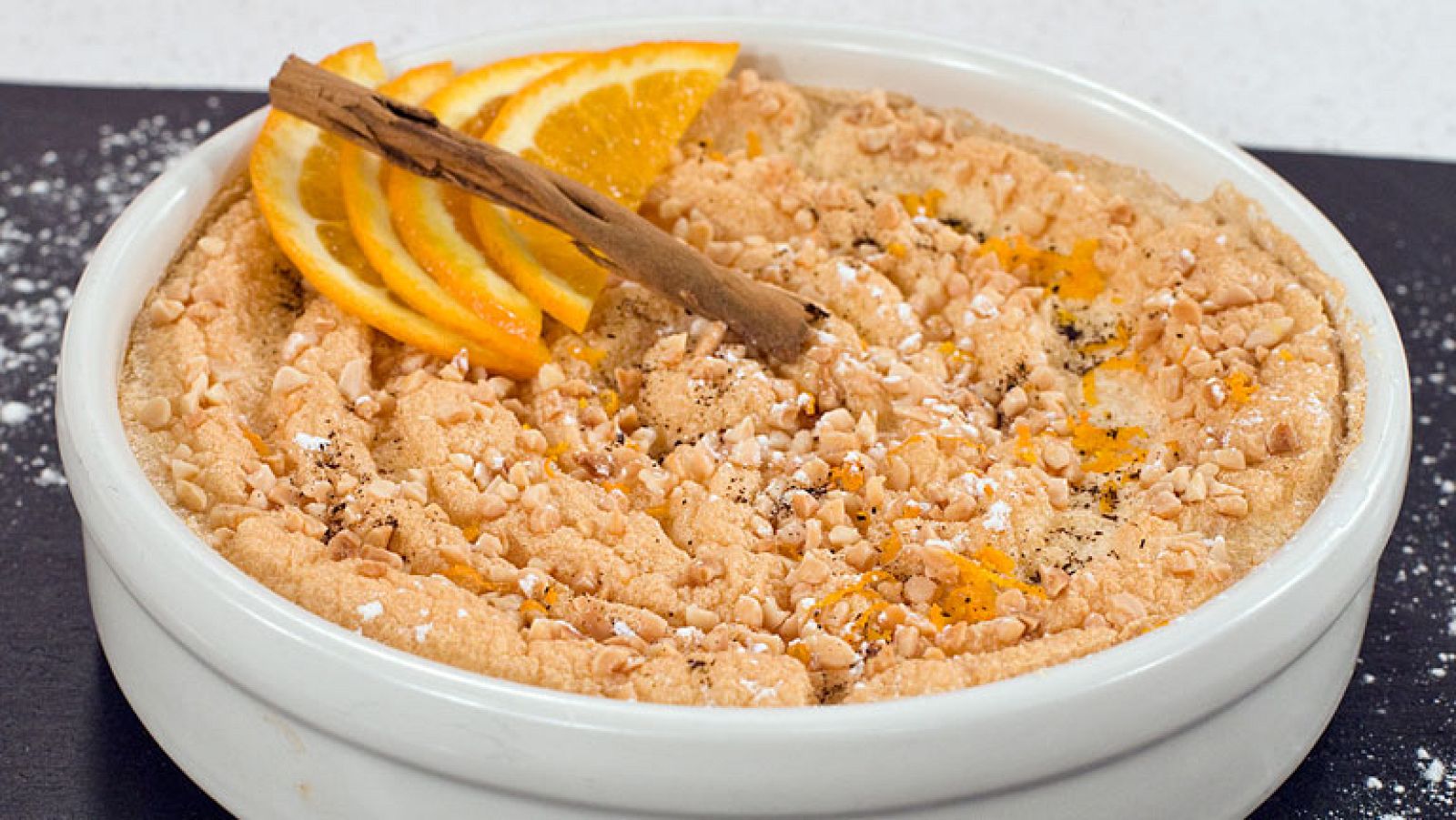 Crema de naranja tostada sin azúcar