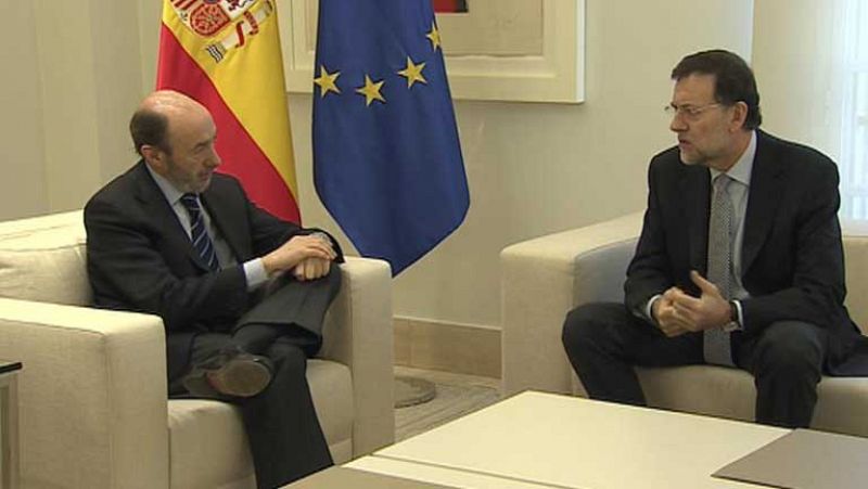 Rajoy cita a Rubalcaba y Duran i Lleida a sendas reuniones en la Moncloa este viernes