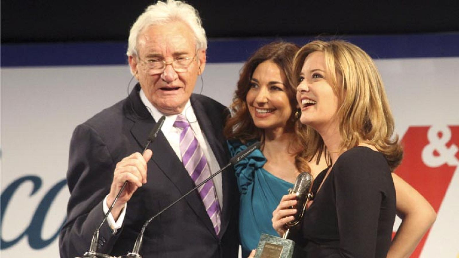 María Casado, Xabier Fortes y Mariló Montero, Micrófonos de or