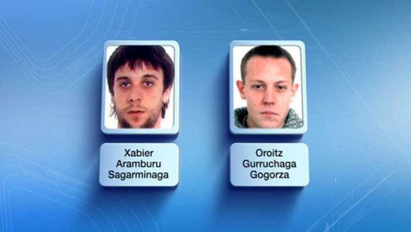 Detenidos en Francia dos presuntos etarras del aparato militar y de captación de la banda