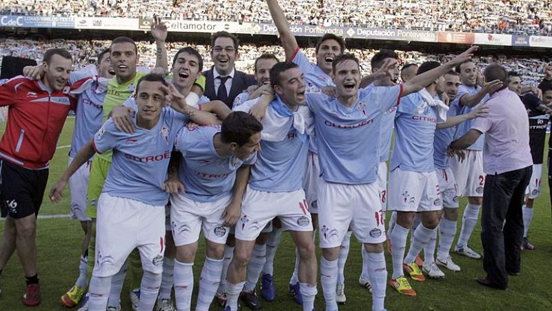 El Celta de Vigo consigue el ascenso y acompaña al Deportivo a Primera