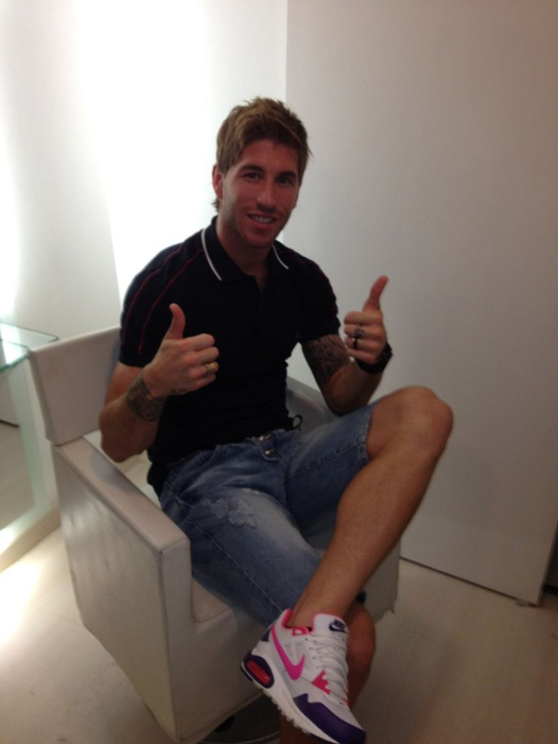 Sergio Ramos presume de cambio de imagen tras la 'reapertura' de las redes sociales de la selección