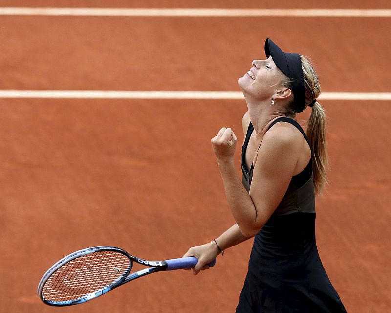 Sharapova y Kvitova completan las semifinalistas femeninas de Roland Garros