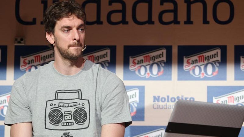 Pau Gasol: "Es difícil jugar sin la seguridad de dónde estarás al día siguiente"