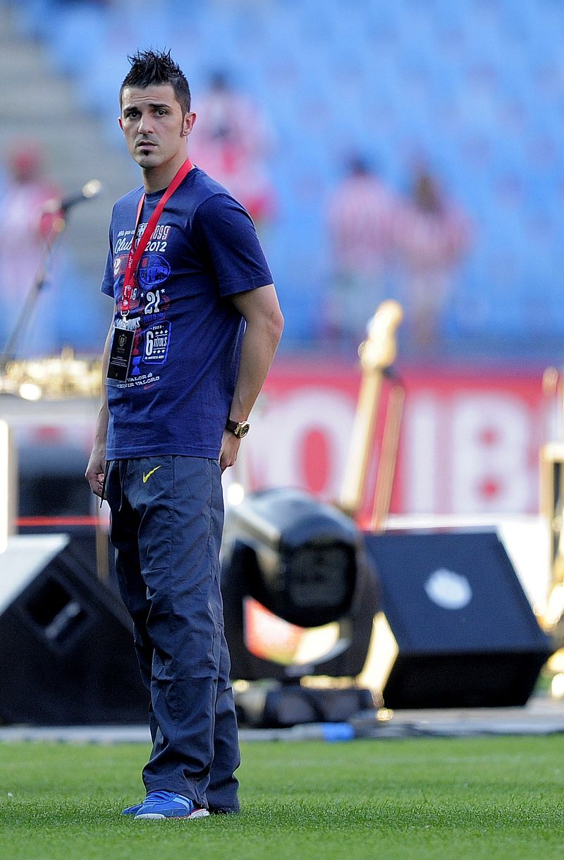 David Villa: "Trabajo para estar mejor que antes"