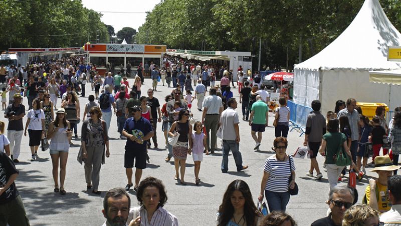 La facturación cae un 19% en la Feria del Libro de Madrid