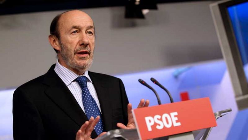 Rubalcaba: "El Gobierno nos ha hecho creer que nos ha tocado la lotería"