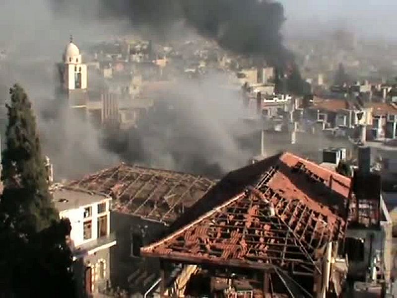 La ONU denuncia el uso de helicópteros del régimen sirio para bombardear a los rebeldes