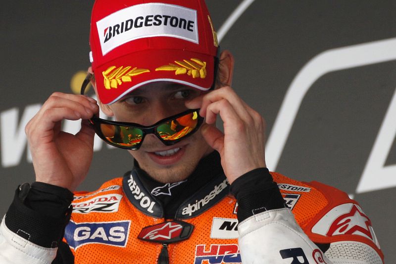 Stoner: "En Silverstone disfruto mucho"