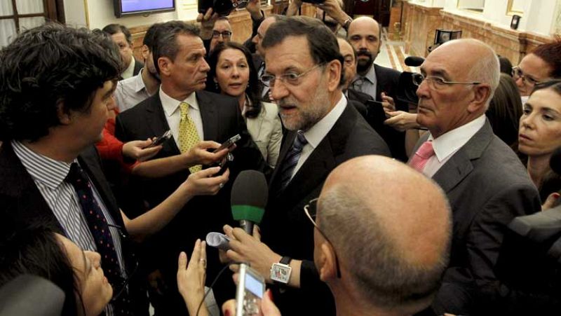 Rajoy, sobre el rescate financiero: "Se trata de un crédito que va a pagar la banca"