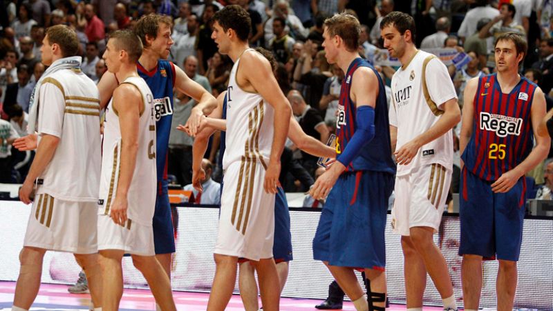 El Barcelona fuerza el quinto partido de la Liga Endesa ante el Real Madrid, 75-81
