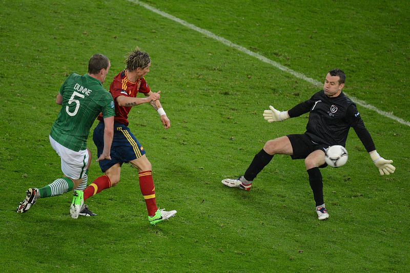 Los goles dejan a España a un paso de los cuartos de final de la Eurocopa