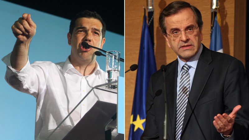 Conservadores e izquierdistas griegos, igualados en intención de voto ante los próximos comicios