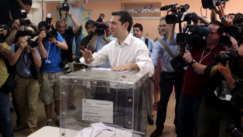 El resultado de las segundas elecciones griegas podría obligar a una gran coalición