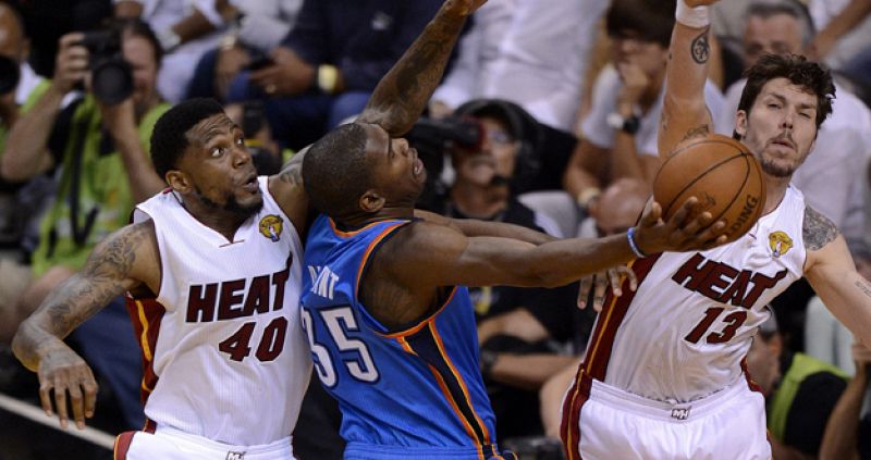 Los Heat toman ventaja en la final de la NBA ante los Thunder