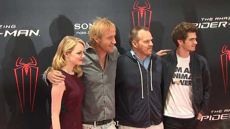 Andrew Garfield: "La primera vez que me puse el traje de Spiderman tenía 3 años y me caí"