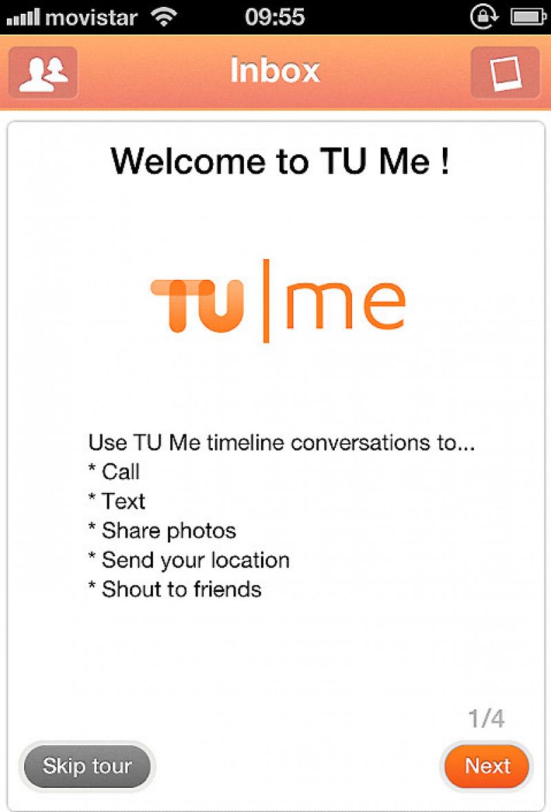 TU Me, el 'Whatsapp' de Telefónica, disponible para teléfonos Android