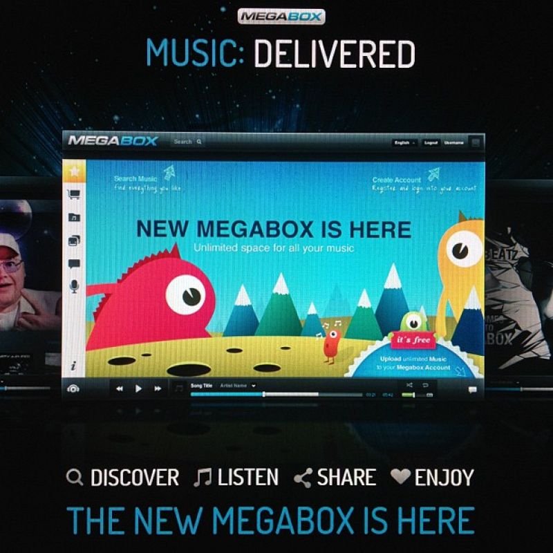 Kim 'Dotcom' anuncia la llegada de Megabox, una alternativa a las discográficas