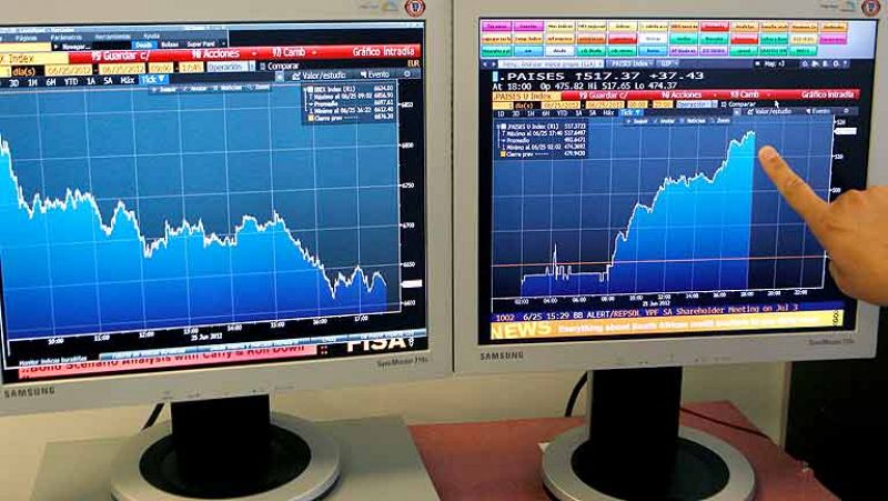 La rentabilidad de la deuda española llega al 6,87% con la prima de riesgo en los 536 puntos