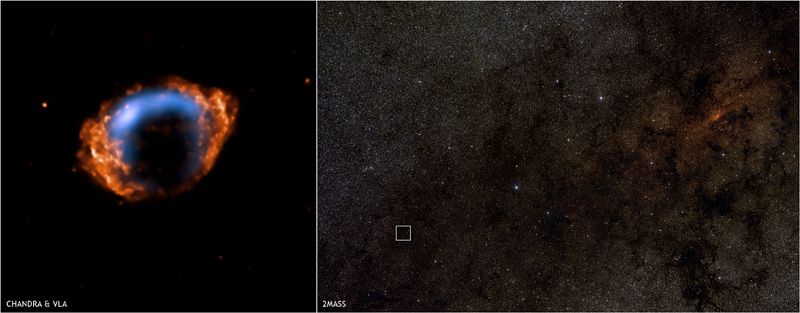 Descubren la supernova 'bebé' de la Vía Láctea