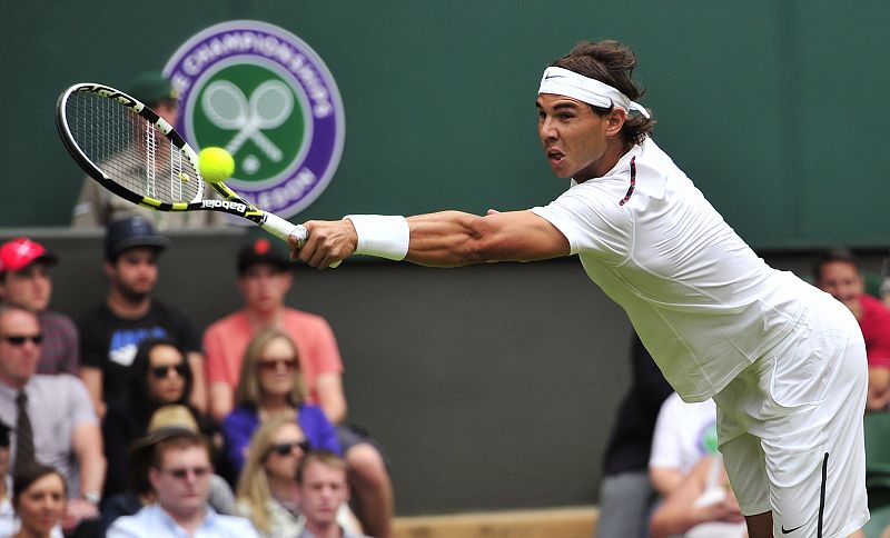 Rafa Nadal debuta con victoria en Wimbledon frente al brasileño Bellucci