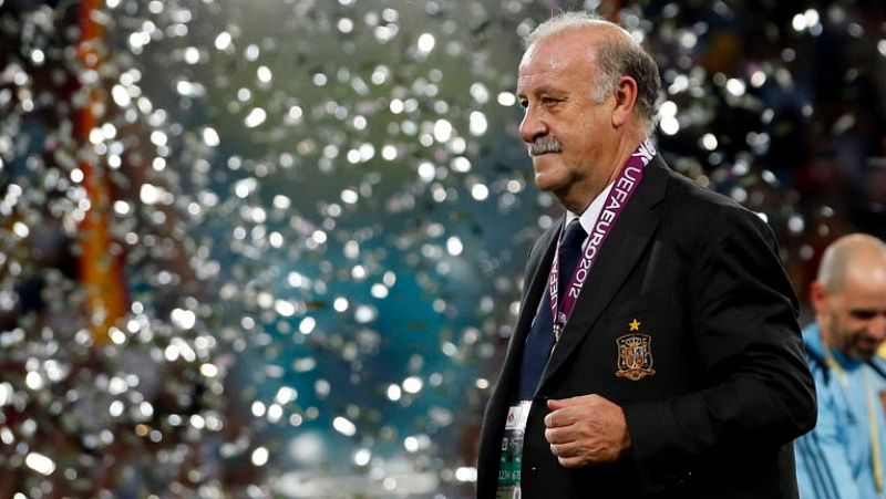 Del Bosque completa su vitrina con la Eurocopa