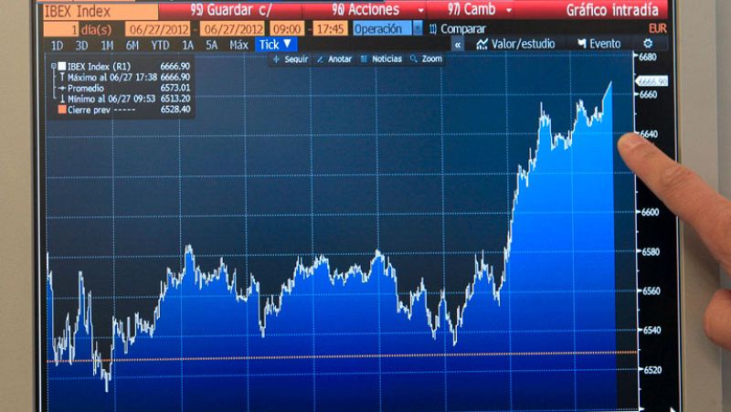 La prima de riesgo española cierra en 542 puntos por las dudas ante la cumbre europea