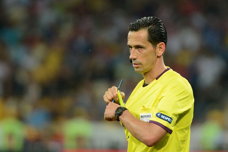 El portugués Pedro Proença arbitrará la final de la Eurocopa entre España e Italia