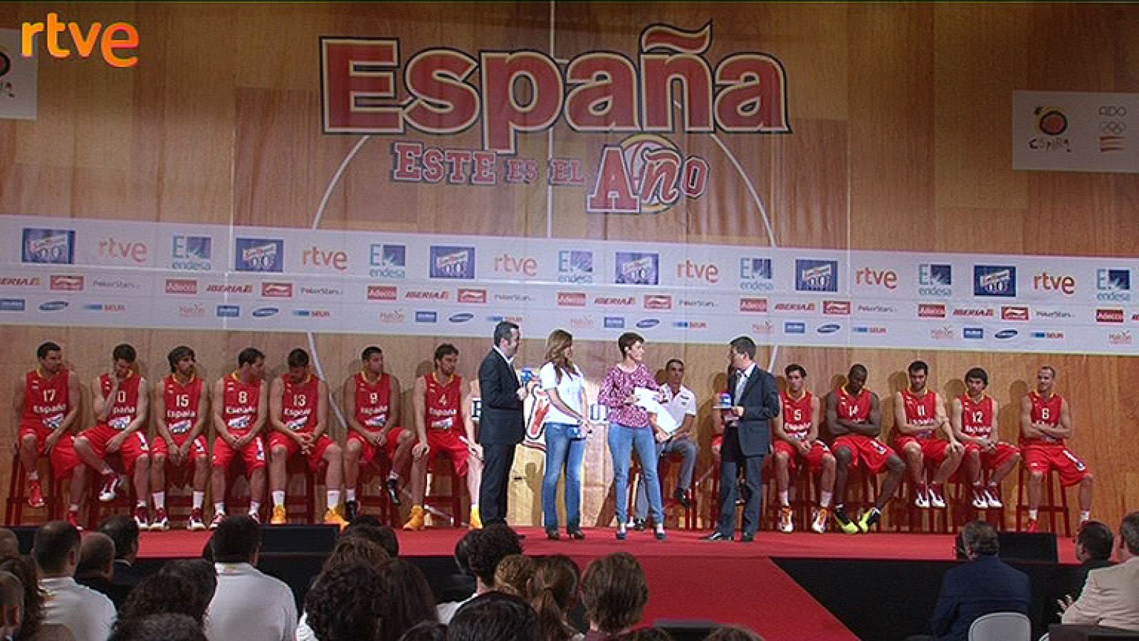 TVE ofrece la gira preolímpica de la selección de Baloncesto