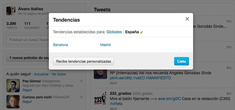 Twitter tiene más de cinco millones de usuarios en España