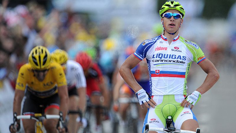 Peter Sagan comienza su relación con el Tour con la victoria en Seraing