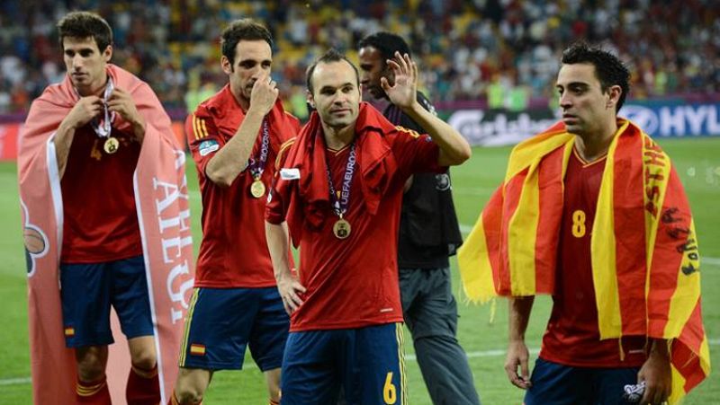 Iniesta, nombrado el mejor jugador de la Eurocopa