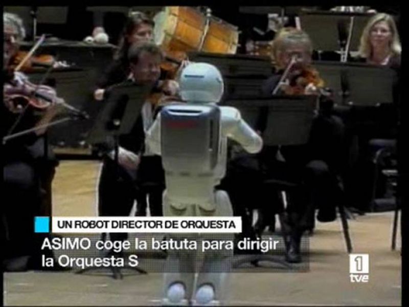ASIMO, el primer androide director de orquesta