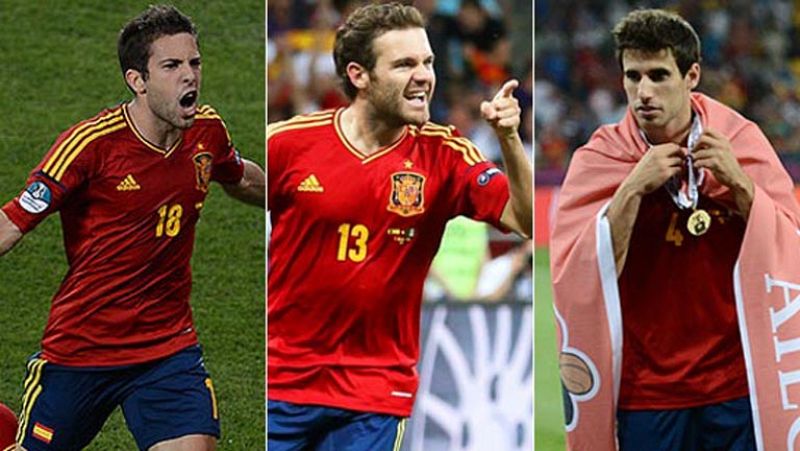 Milla cita al campeón de Europa Jordi Alba para los Juegos Olímpicos de Londres