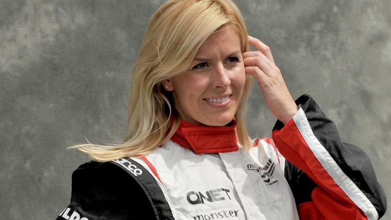 María de Villota, intervenida de una fractura de cráneo tras su grave accidente en Duxford