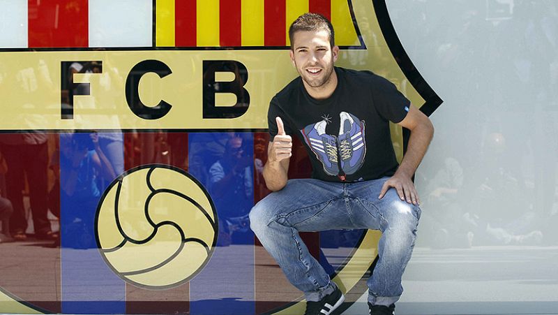 Jordi Alba tendrá en el Barça su número de campeón de Europa, el '18'