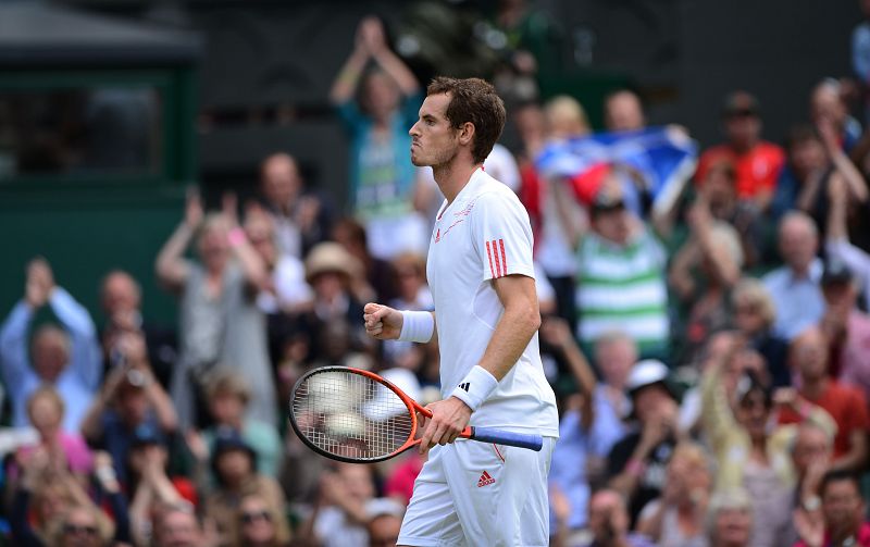 Murray frena la racha de Ferrer y avanza a semifinales de Wimbledon