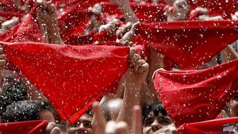 La espera llega a su fin, cuenta atrás para el chupinazo de los Sanfermines 2012