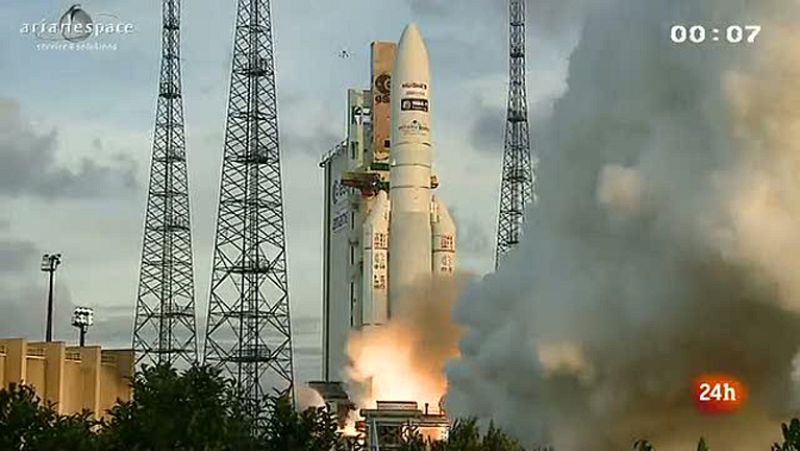 En órbita un nuevo satélite Meteosat que suministrará imágenes más nítidas