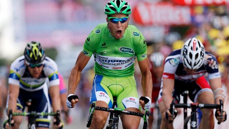 Tercera victoria de Sagan en otra accidentada etapa del Tour