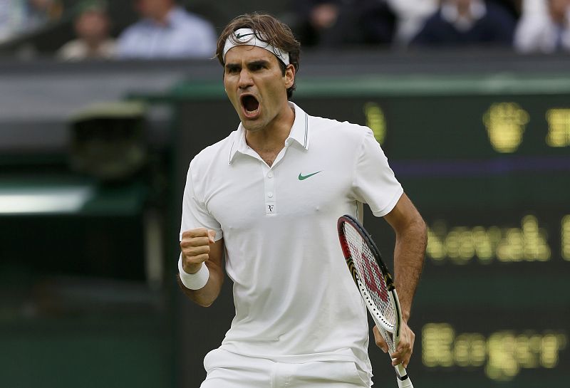 Federer se venga frente a Djokovic para jugar su octava final de Wimbledon