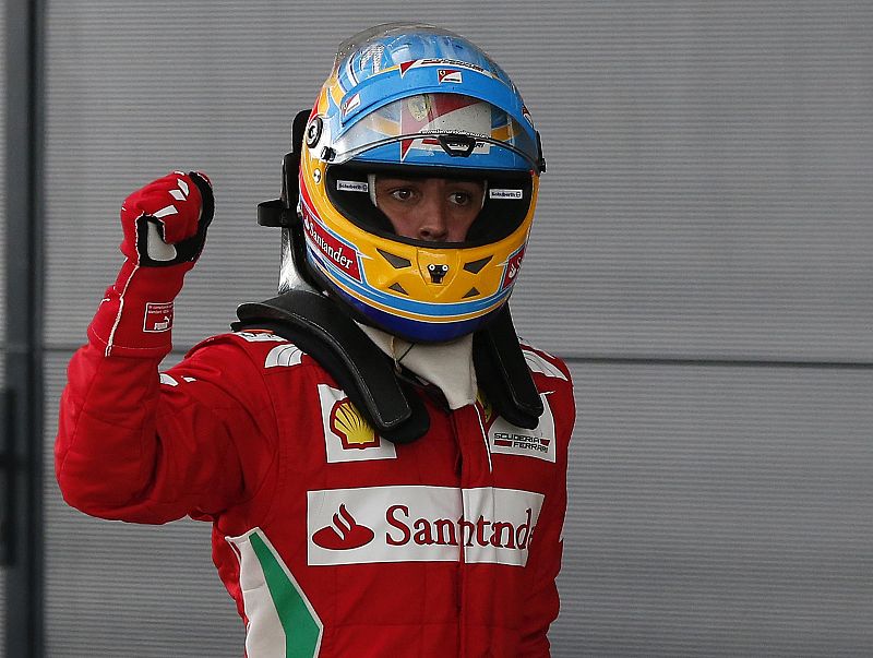 Fernando Alonso: "Estoy muy contento después de dos años sin lograr la pole"