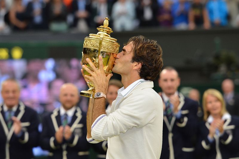Federer se convierte en leyenda logrando su séptimo Wimbledon