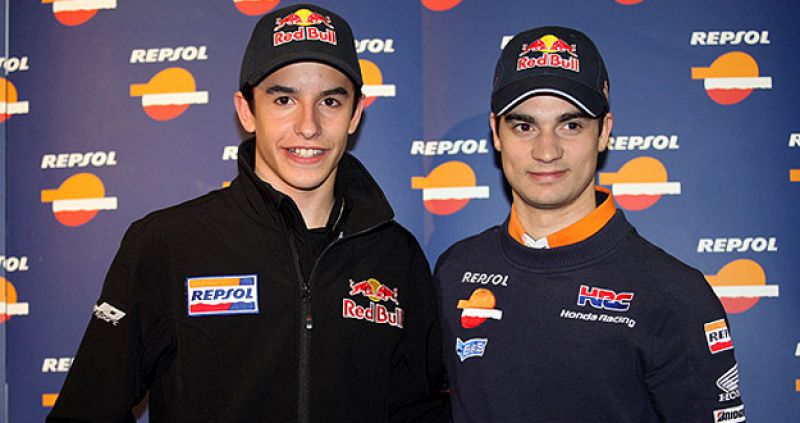 Marc Márquez será la pareja de Dani Pedrosa en el equipo Honda para 2013