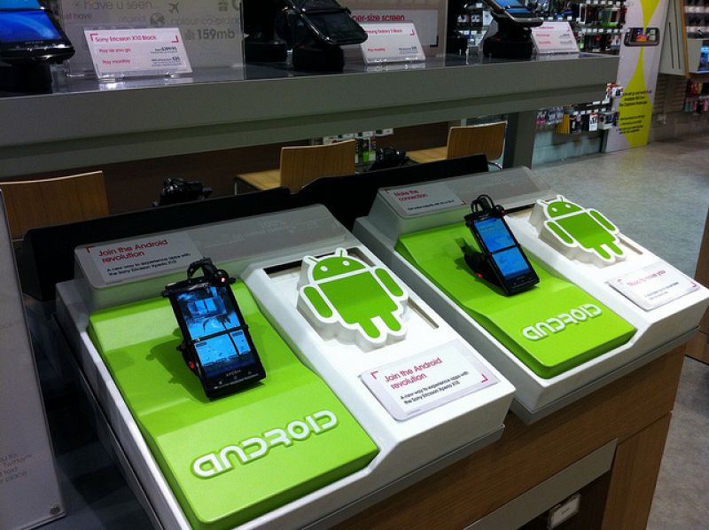 Android vende ocho de cada 10 móviles en España