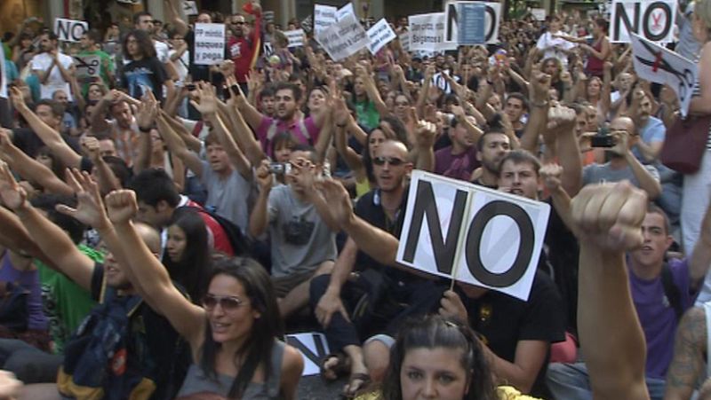 Ocho de los detenidos por las protestas en Madrid pasarán a disposición judicial